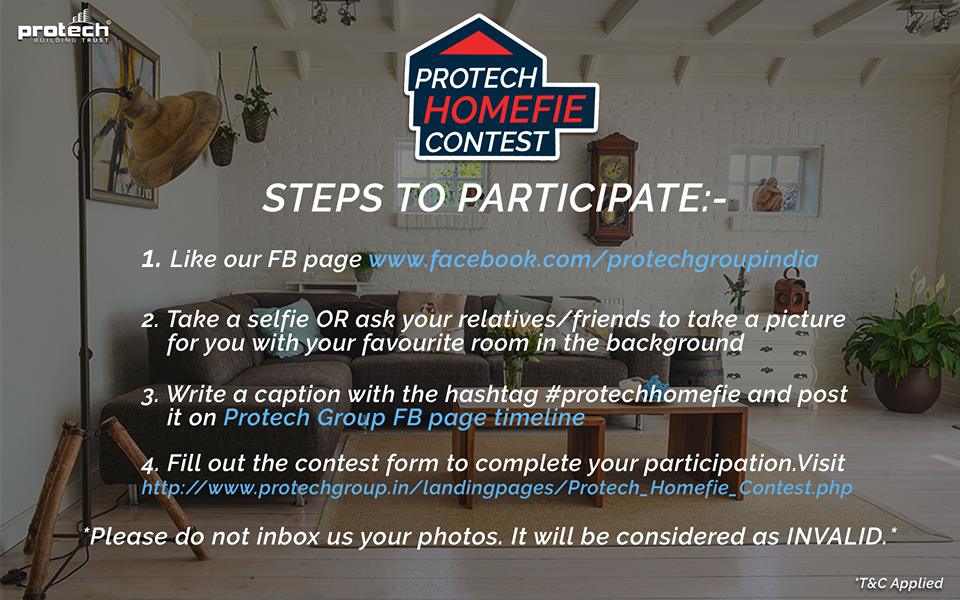 selfie contest creative for social media, facebook for consumer promotion - homefie contest