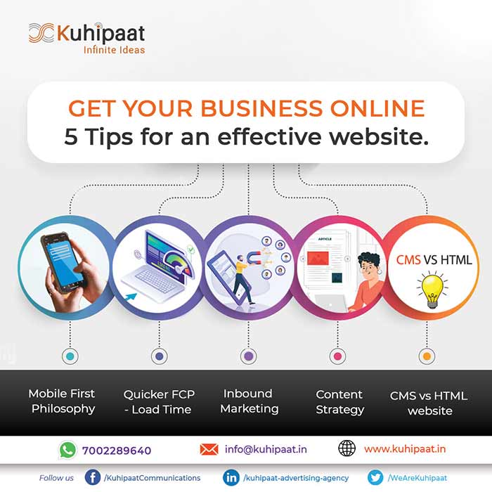 5 Tips for an effective website